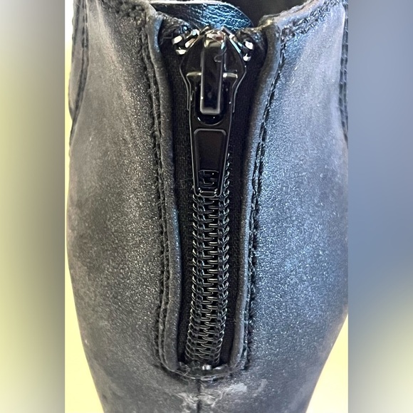 Maurices Gloria Open Side Wedge Women's Black Sparkle Sneakers Size 6.5 - Picture 16 of 16